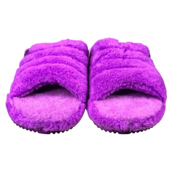 UGG Men’s Fluff You Purple Shearling Slipper Size US 11 - Picture 7 of 10